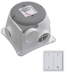 Zehnder Comfofan Silent RFZ met bediening en euro stekker - 458006616 — thumbnail 3
