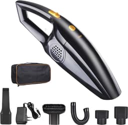 Krachtige Handstofzuiger 6000 PA - Draadloze Mini Stofzuiger voor Auto en Huis — thumbnail 1