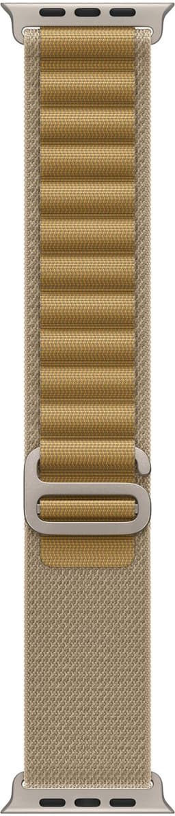 Apple Watch Ultra 2 GPS + Cellular 49mm Natural Titanium Case with Tan Alpine Loop - Medium — thumbnail 2