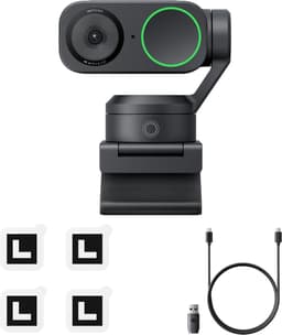 Insta360 – Link 2 - 4K Webcam - Black - AI Tracking — thumbnail 2