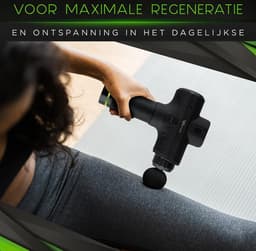 Massage Gun - Massage Apparaat - 11 Massagekoppen - LED Display - 2600 mAh - 99 Intensiteiten - Verlicht Spierpijn - Spiervermoeihdeid — thumbnail 1