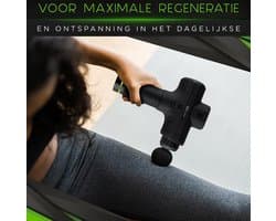 Massage Gun - Massage Apparaat - 11 Massagekoppen - LED Display - 2600 mAh - 99 Intensiteiten - Verlicht Spierpijn - Spiervermoeihdeid