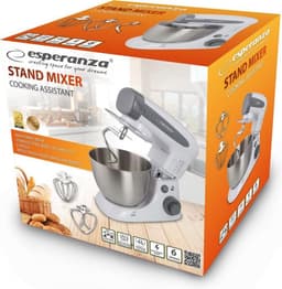 Esperanza EKM024 mixer Staande mixer 800 W Grijs — thumbnail 2