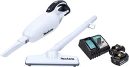 Makita DCL 181 FRFW accu stofzuiger 18 V wit + 2x accu 3.0 Ah + lader — thumbnail 3