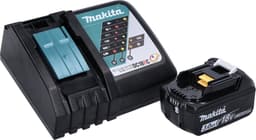 Makita DCL 184 RF1 snoerloze stofzuiger 18 V 54 mbar 0,5 l + 1x oplaadbare accu 3,0 Ah + lader — thumbnail 2