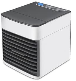 Airco -Mobiele Airco en Luchtkoeler met 6 Snelheden - Premium Mini Cold Air Fan 500ml - Stille Tafelventilator met LED Verlichting en Luchtfilter - Draagbare Luchtkoeler voor Slaapkamer en Kantoor - USB Aircofan — thumbnail 1