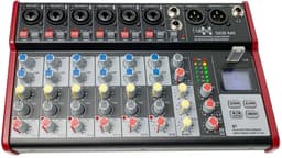 E-Lektron SE-8 live mengpaneel met Bluetooth en USB-opnamefunctie — thumbnail 3