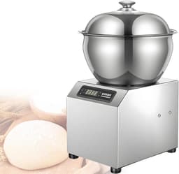 Deegmixer - Kneedmachine Spiraal - Brood Deeg Maken - Dubbele Kneedarm - 5 kg - Zilver — thumbnail 1
