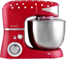 Keukenmachine - Mixer - Bakken en Koken - Planetair roersysteem - 5 liter - Rood/Wit — thumbnail 1