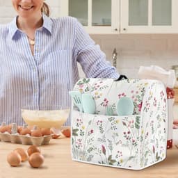Mixer Cover - Stofkap Keukenapparaat - Keuken Opruimen - Met Handige Zakken - 6-8 Quarts - Wildbloemen — thumbnail 3