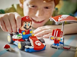 LEGO Super Mario - Mario Kart - Standaardkart Constructiespeelgoed — thumbnail 3