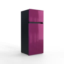NUNKI MEDIUM-FPUR / Dubbel-Deurs Koelkast, E Klasse, 206l, Fun Purple, Gloss Metallic (FRONT only) — thumbnail 4