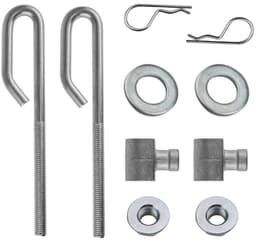 Dailygoods- Deck Lift Hanger Rod kit - Vervangt onderdeelnummers GX24864/GX21718 - Compatibel met E-serie en D-serie - Hoge kwaliteit - Voor diverse modellen - Inclusief bevestigingsmaterialen - Hefframe — thumbnail 2