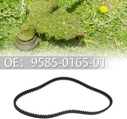 Dailygoods - Aandrijfriem - Grasmaaier riem - Rubber - 107 tanden - 856 mm omtrek - Geschikt voor Stiga 105 hatchback - Zwart — thumbnail 4