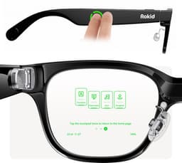 Rokid Glasses | AR Slimme Bril | 12MP LLHDR | AI Vertaling | Display | 49g | 6u Batterij — thumbnail 5