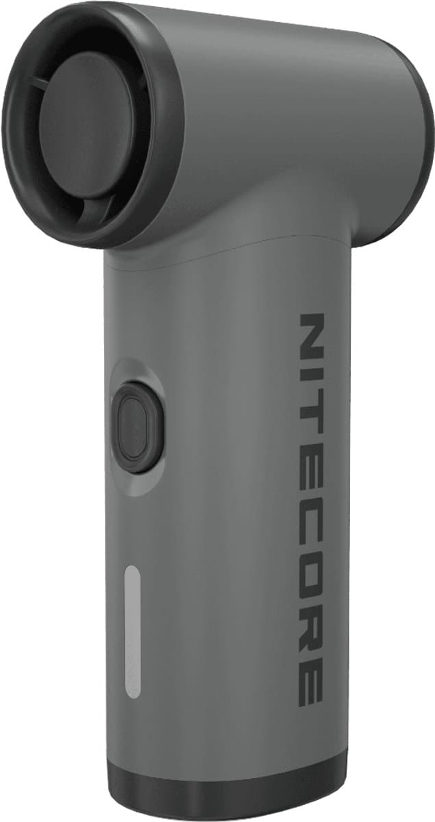 Nitecore NEF Nano Ventilator Oplaadbaar Slate gray — afbeelding 1