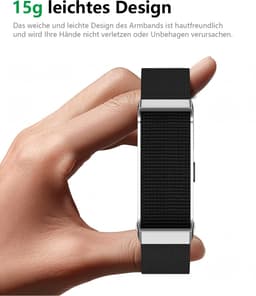 Lichtgewicht fitnessarmband voor 24/7 gezondheidsmonitoring, meer dan 120 sportmodi en slaapanalyse – 1 ATM waterdichte activity tracker met meldingen – zwart — thumbnail 3