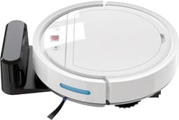 THEROB Smart Robot stofzuiger met borstels en dweil functie in gratis Tuya en Smartlife app. Wit — thumbnail 4