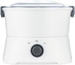 Elektrische Aardappelschiller - Groente Hakker - Keuken Voorbereiding - Eén Knop Bediening - 1 kg Capaciteit - Wit — thumbnail 1