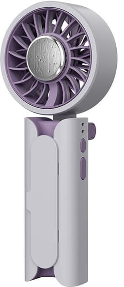 Handventilator - waardoor reizen gemakkelijker wordt- 3-in-1 Ontwerp: Handheld, Tafel, Ontwerp dat aan een paraplu kan worden bevestigd - Voor Reizen en Outdoor -voor Kantoor, Reizen en Festival - Ideaal voor Kinderen en Volwassenen — thumbnail 1