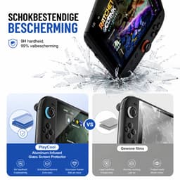 PlayCool Schermprotector voor Nintendo Switch 2 – 2 Stuks Gehard Glas – Krasbestendige Screenprotectors – Ultrahelder & Eenvoudig aan te brengen — thumbnail 3