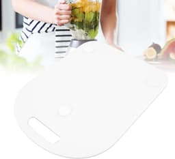 Mixer Glijmat - Keukenmachine Pad - Gemakkelijk Verplaatsen - Dempende Werking - 41 x 29 x 3 cm - Wit — thumbnail 2