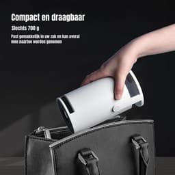 MIRA® Mini beamers - Projector - Mini beamer - Wit - 11cm x 11cm x 17cm — thumbnail 5