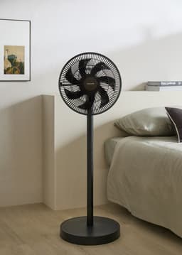 CREATE - Opvouwbare staande ventilator 50 W - Verstelbare hoogte - Stille werking - 3 snelheden - Zwart - AIR STAND FOLDABLE — thumbnail 5