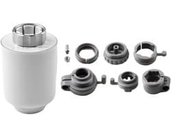 Radiatorthermostaat - Slimme Radiatorklep - Energie Besparen - App Bediening Op Afstand - M30 x 15 mm - Wit
