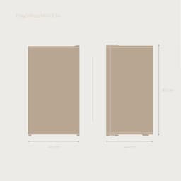 Mini Koelkast - Compacte Koelkast - Studio Kantoor - Energiebesparend 85 kWh - 45 x 47 x 83 cm — thumbnail 2
