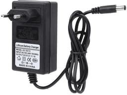 Allecto - Massagepistool oplader - Universele stekker adapter - 25 V - Kunststof - Voedingskabel voor massagepistool - Geschikt voor spierherstel -... — thumbnail 1