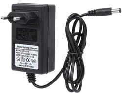 Allecto - Massagepistool oplader - Universele stekker adapter - 25 V - Kunststof - Voedingskabel voor massagepistool - Geschikt voor spierherstel -...