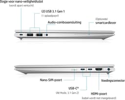 HP EliteBook 845 G8 Notebook PC AMD Ryzen™ 7 PRO 5850U Laptop 35,6 cm (14") Full HD 32 GB DDR4-SDRAM Wi-Fi 5 (802.11ac) Windows 11 Pro — thumbnail 3