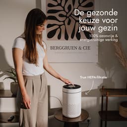 Bloomfold Luchtreiniger Whisper - Air Purifier - HEPA 13 filter + koolstoffilter - CADR: 250m3/h - Fluisterstil (25 dB) tegen Pollen, — thumbnail 3