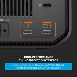 G-RAID® PROJECT 2 24TB, High-Capacity 2-Bay hardware RAID, Thunderbolt™ 3, USB-C, 7200RPM Ultrastar® Harde Schijf (HDD), tot 510MB/s schrijven. JBOD – Desktop RAID — thumbnail 2