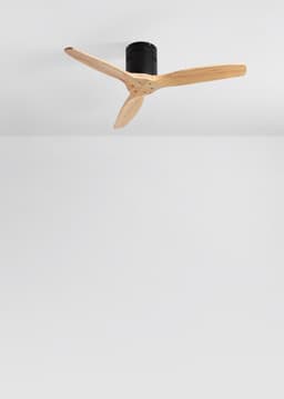 CREATE - Plafondventilator 40W silent 100% hout - S - Geen licht - Afstandsbediening - WIND CALM NATURAL WOOD — thumbnail 2