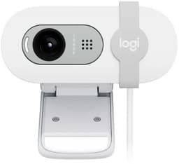 Logitech Brio 100 - Webcam - Full HD - 1080p/30fps - Off White — thumbnail 3