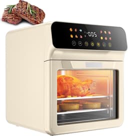 Heteluchtoven - Airfryer Broodrooster - Gezond Koken - Grote Capaciteit - 12 Liter - Wit — thumbnail 1