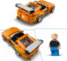 LEGO Speed Champions - The Fast and The Furious Toyota Supra MK4 Constructiespeelgoed — thumbnail 3