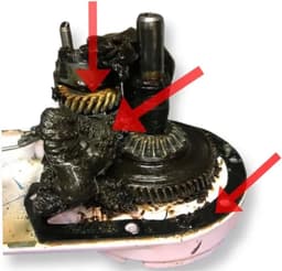 Reparatieset Keukenmachine - Onderdelen Set - Keukenmachine Reparatie - Inclusief Vet - 15x10x5cm - Geel — thumbnail 2