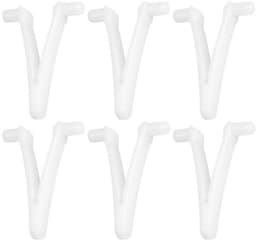 6PCS Pool Pool Butterfly V-clip voor zwembadbladhark Skimmer Vacuümkop — thumbnail 5