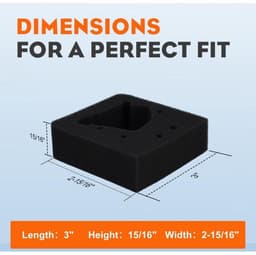 Set van 2 luchtfilterelementen 17211-ZM3-800 geschikt voor Honda GX22, GX31, GX 22, GX 31 en FG100 motorfreesmachines — thumbnail 2