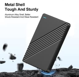 Externe Solid State Drive - Draagbare Harde Schijf SSD - Bestanden Opslaan - Snelle USB 3.0 Transmissie - 500 GB — thumbnail 5
