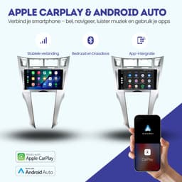 CarPlay autoradio geschikt voor Toyota Yaris | 2005 t/m 2012 | Android 13 | Draadloos Apple CarPlay & Android Auto | 2GB + 32GB | Denago DNG-A405 | 2025 model | 2005 2006 2007 2008 2009 2010 2011 2012 | Bluetooth & Wifi — thumbnail 2