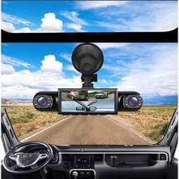 Vyzio - 360° Dashcam Auto - 4 Kanaals Rijrecorder - Voor, Achter & Zijkant - Full HD - Parkeermodus & Bewegingsdetectie - Nachtzicht - CAMERIK — thumbnail 5
