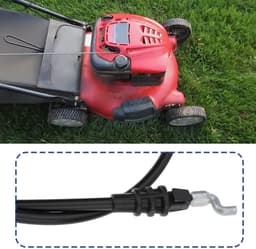 Dailygoods- Grasmaaier Kabel - Compatibel met Craftsman 640/650 - Hoge Treksterkte - Snelle Installatie - Lage Wrijving - Soepele Transmissie - Grasmaaierkabel — thumbnail 4