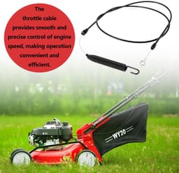 Dailygoods- Motorbesturingskabel Vervangt 532435111 - Koppelingskabel - Compatibel met Husqvarna/Jonsered - Soepele bediening - Eenvoudige installatie - Geschikt voor grasmaaiers — thumbnail 4