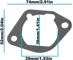 NTH products- Luchtfilter 4 Stuks - Grasmaaier Basispakkingen - Compatibel met Exmark/John Deere - Duurzaam Materiaal - Afdichting Motor - Grasmaaierfilter — thumbnail 4
