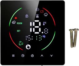 Slimme Thermostaat - Energiezuinige WiFi - Comfort Regelen - 7 Dagen Schema - AC 90-240V - Wit — thumbnail 5