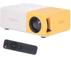 Dailygoods - Dailygoody - 1080P Mini LED Videoprojector - Compacte projector - Ideaal voor thuisbioscoop - 24-60 Inch - Geschikt voor smartphone, DVD en lapto